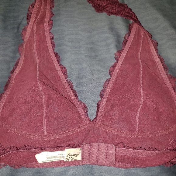 SOLD MERC 5 Free People Galloon Bra halter lace small Preowned - Picture 7 of 11